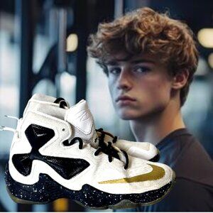 Nike Lebron James XIII Basketball Shoes High Top SZ  5.5Y